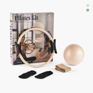 Zestaw do pilatesu myga Pilates Kit Essentials - beżowy