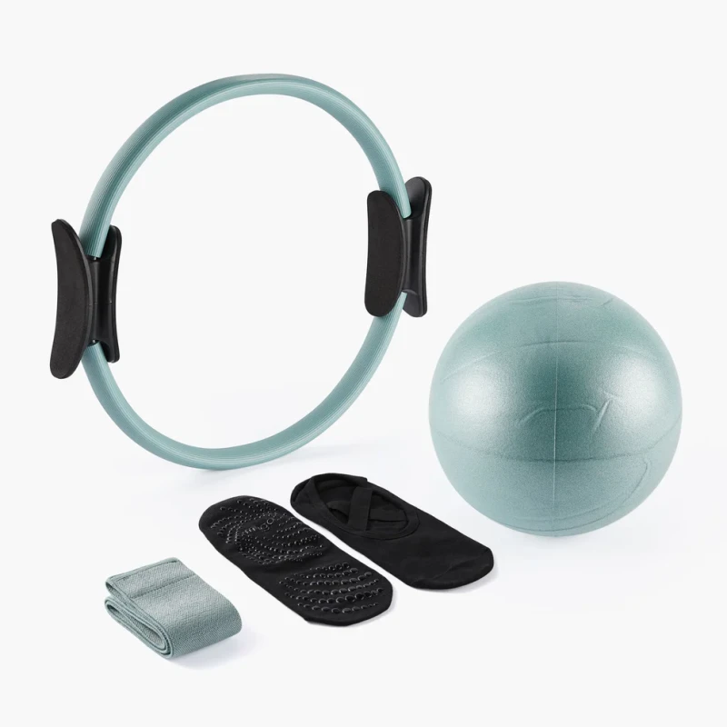Zestaw do pilatesu myga Pilates Kit Essentials - turkusowy