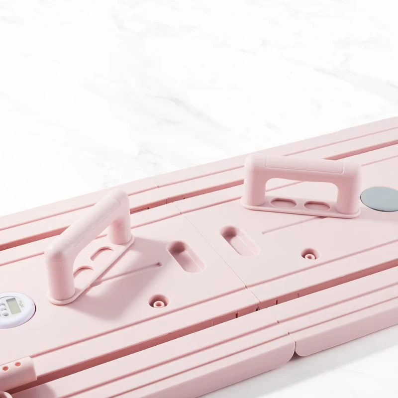 Reformer do pilatesu Myga Portable Pilates Set - różowy