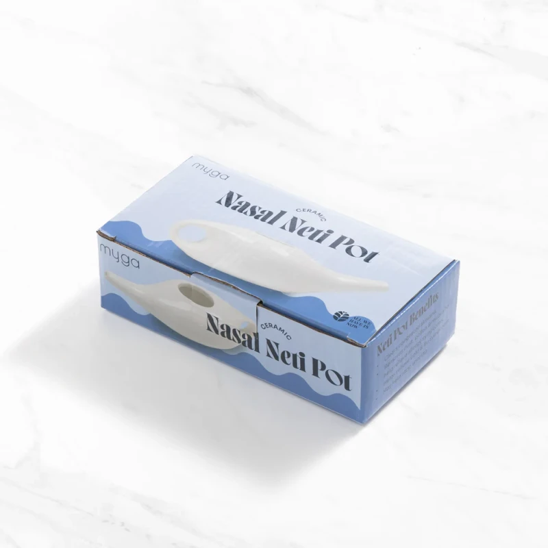 Ceramiczne naczynie myga Nasal Neti Pot