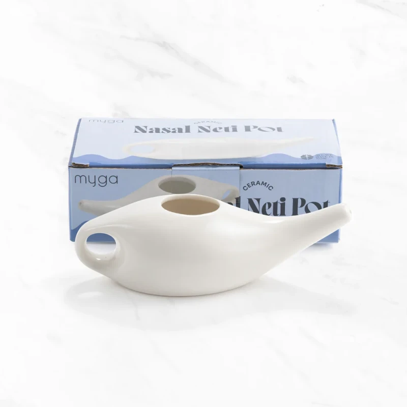Ceramiczne naczynie myga Nasal Neti Pot