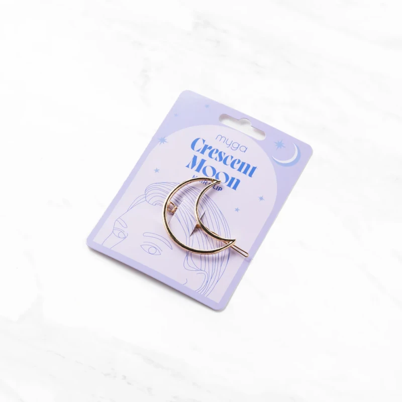 Spinka do włosów myga Moon