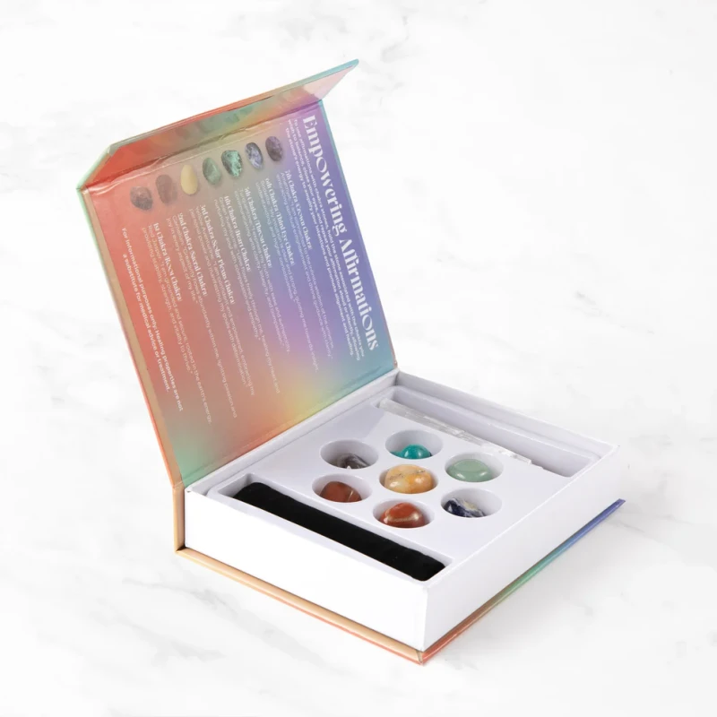 Zestaw kamieni energetycznych na Czakry myga Chakra Stones