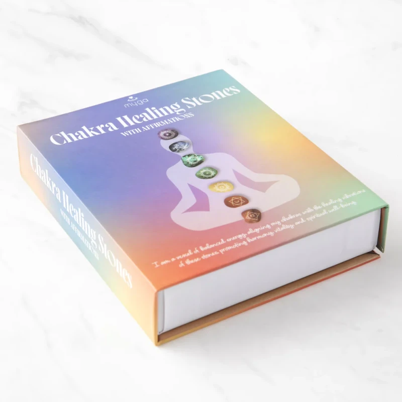 Zestaw kamieni energetycznych na Czakry myga Chakra Stones