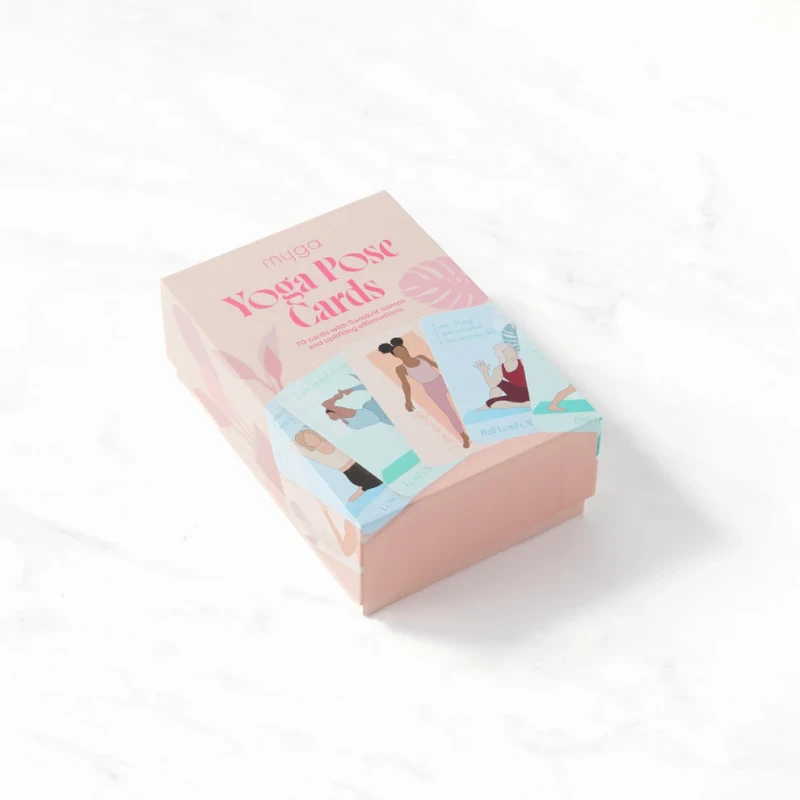 Karty do jogi myga Yoga Pose Cards