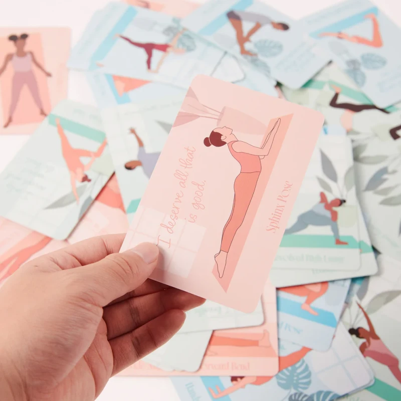 Karty do jogi myga Yoga Pose Cards