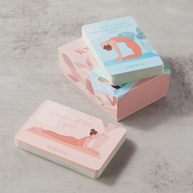 Karty do jogi myga Yoga Pose Cards