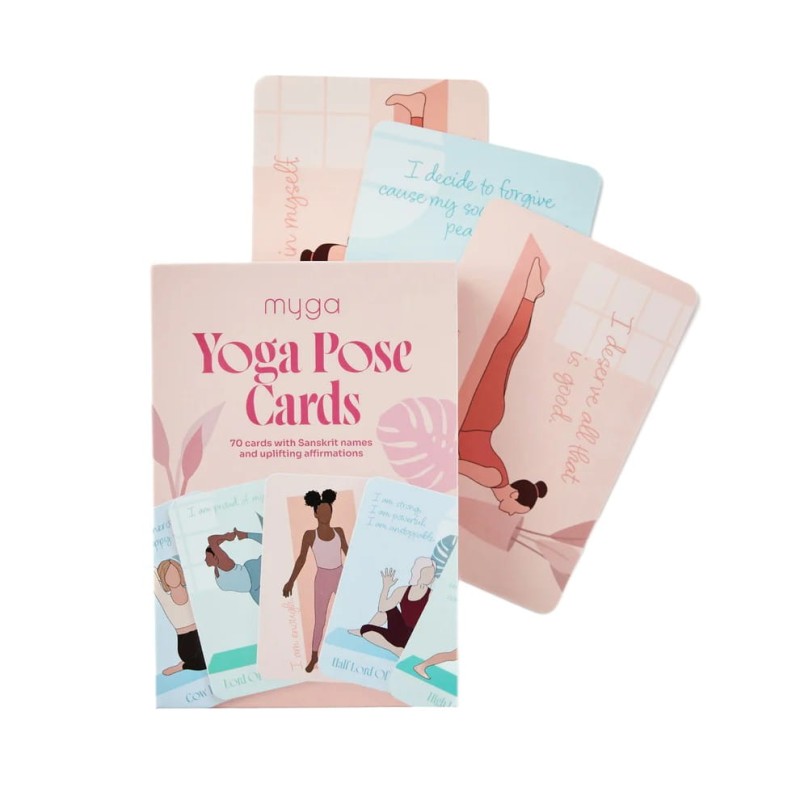 Karty do jogi myga Yoga Pose Cards