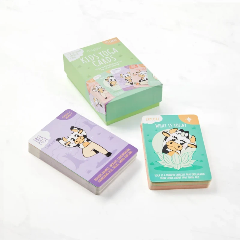 Karty do jogi dla dzieci myga Kids Yoga Cards
