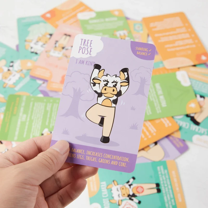 Karty do jogi dla dzieci myga Kids Yoga Cards