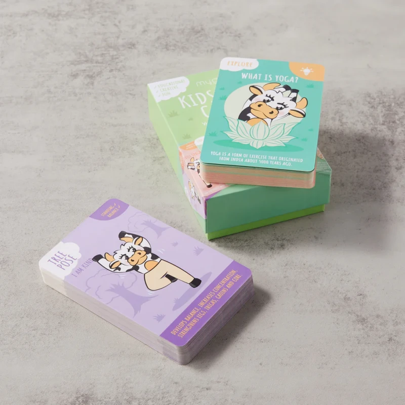Karty do jogi dla dzieci myga Kids Yoga Cards