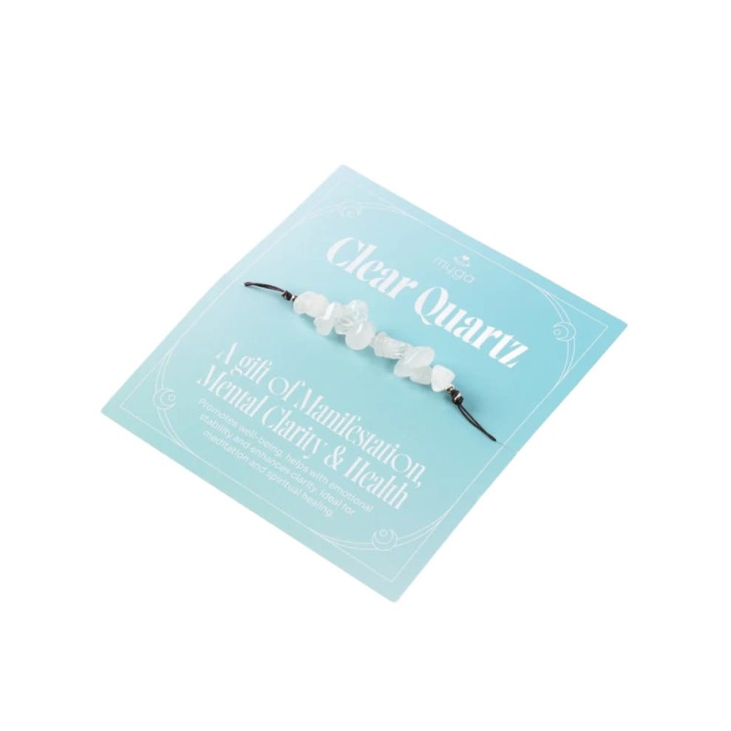 Bransoletka myga Kryształ górski - zdrowie, jasność umysłu i manifestacja