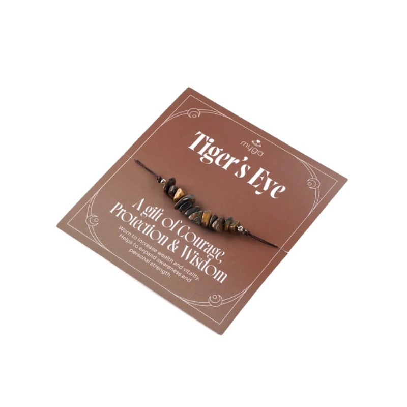 Bransoletka myga Tygrysie oko - odwaga, ochrona i mądrość