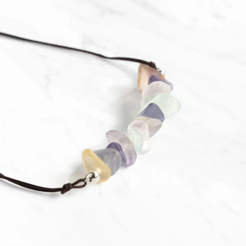 Bransoletka myga Fluoryt - klarownosc, nauka i koncentracja