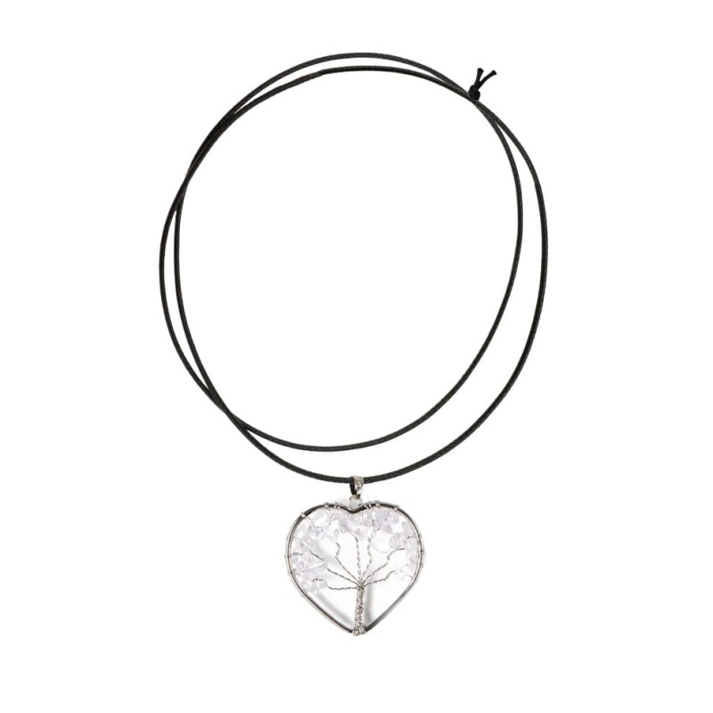 Naszyjnik myga Tree of Life - Kryształ górski