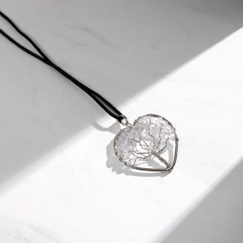 Naszyjnik myga Tree of Life - Kryształ górski