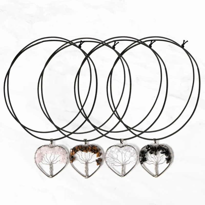 Naszyjnik myga Tree of Life - Kryształ górski