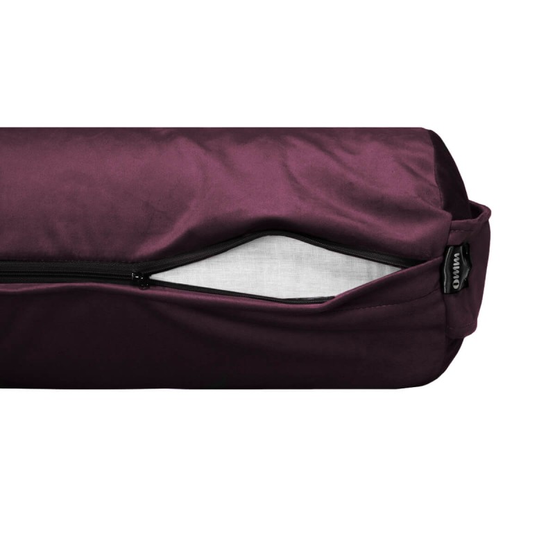 Wałek do jogi Bolster Omm Yoga - Karminowy