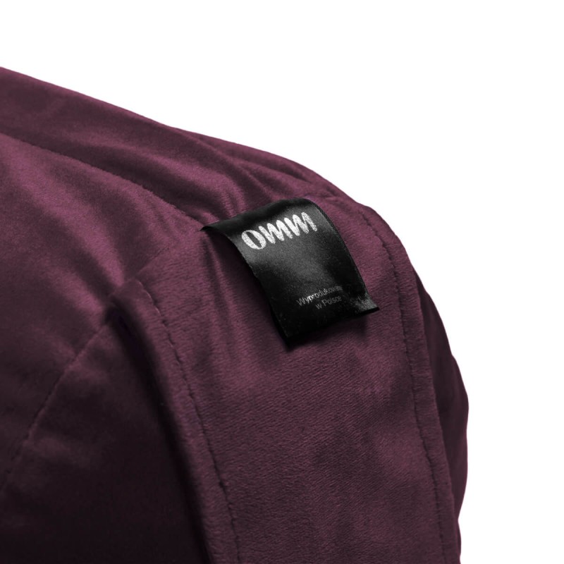 Wałek do jogi Bolster Omm Yoga - Karminowy