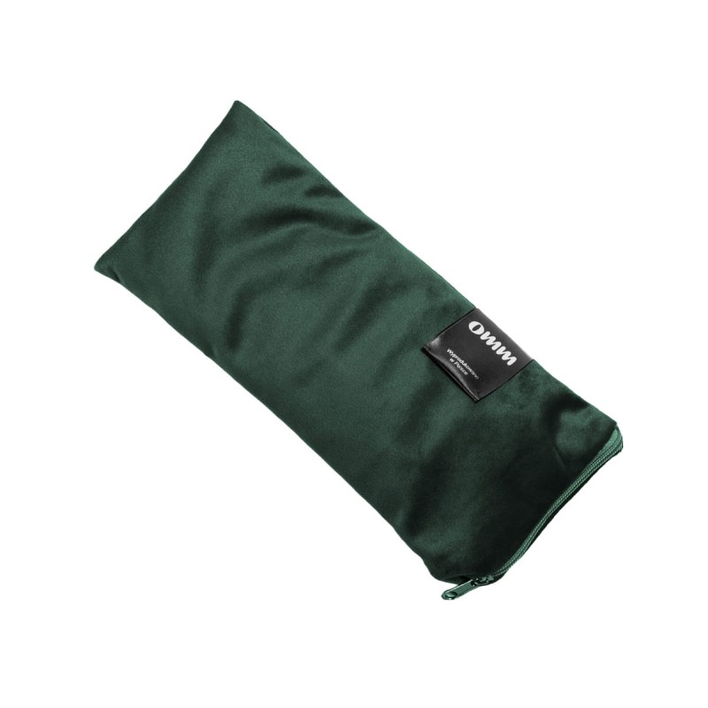 Poduszeczka na oczy Omm Yoga - Butelkowa zieleń