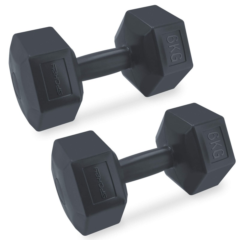 Zestaw hantli Spokey Monster 2x 6kg