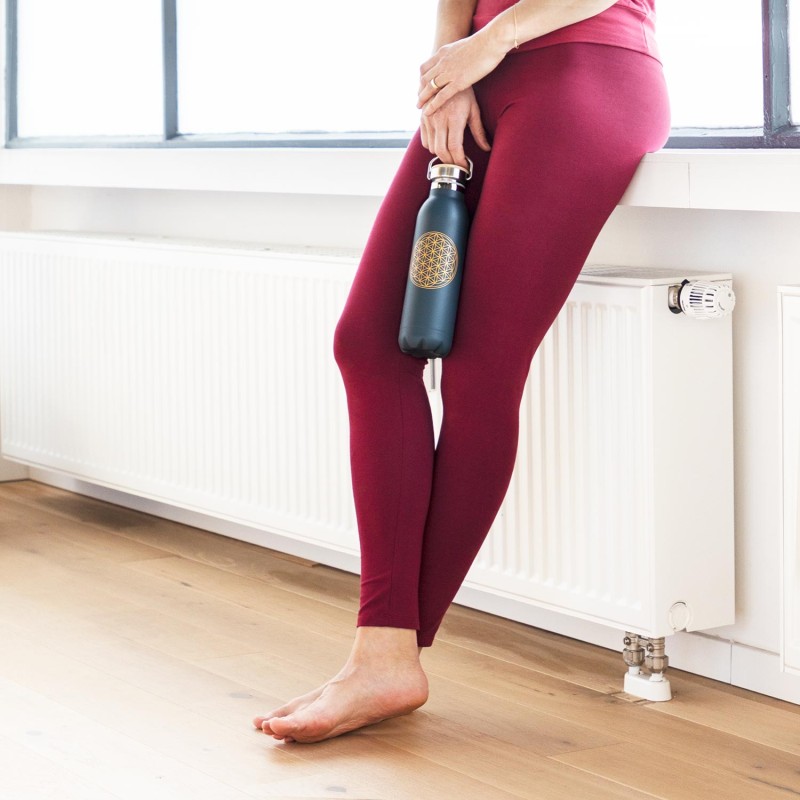 Butelka termiczna Bodhi 600 ml stal nierdzewna - Kwiat Życia