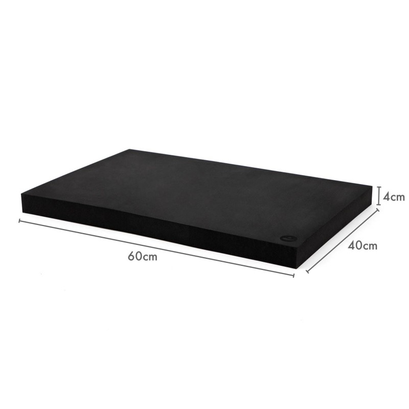 Klocek płaski do jogi Bodhi Yoga Block - czarny