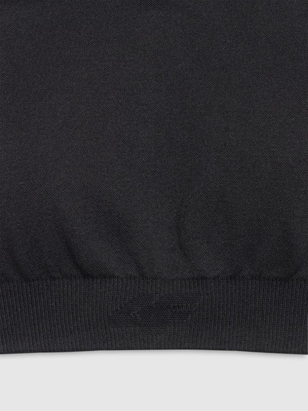 Stanik sportowy do jogi i pilatesu 4F - Czarny