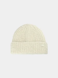 Czapka beanie 4F - beżowy