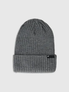 Czapka zimowa beanie - szara