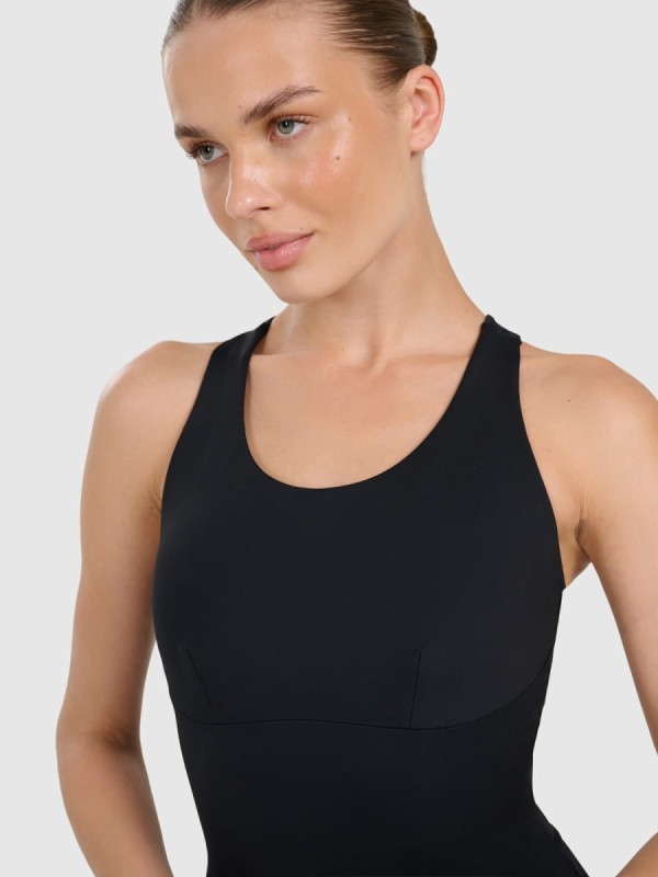 Kombinezon do jogi i pilatesu 4F - Czarny