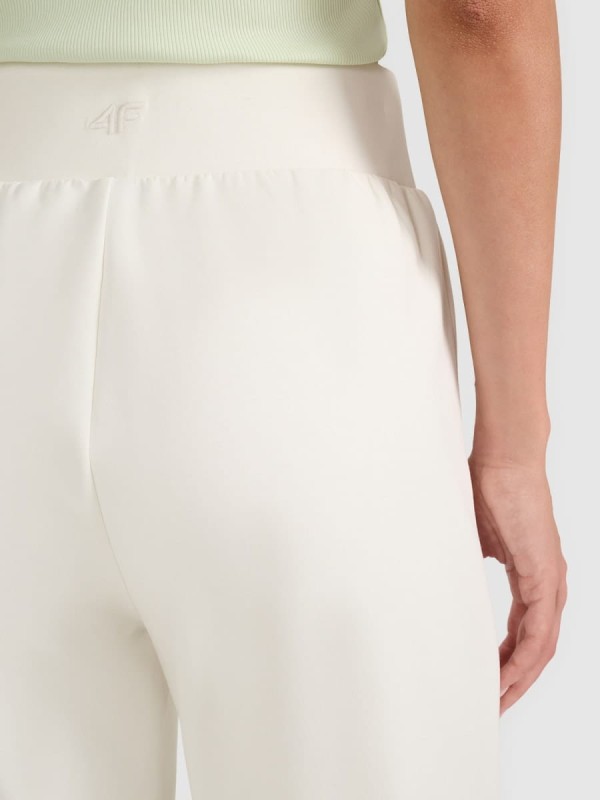 Spodnie dresowe joggery 4F- Beżowy