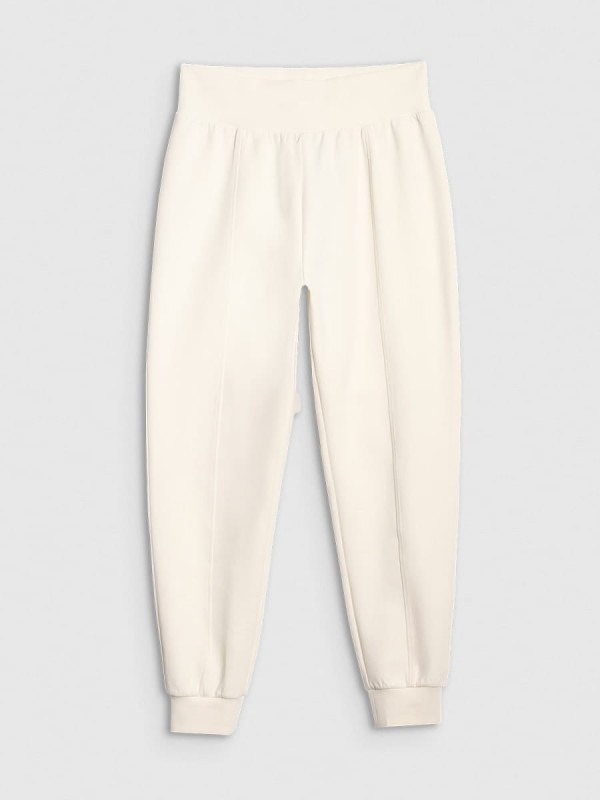 Spodnie dresowe joggery 4F- Beżowy