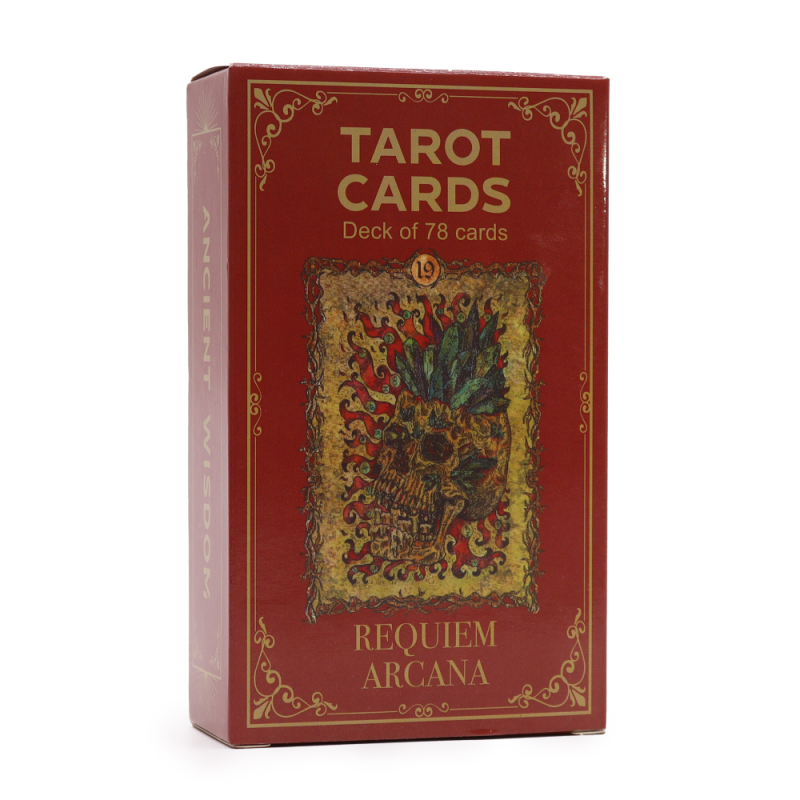 Karty Tarota z Przewodnikiem - Arkana Requiem