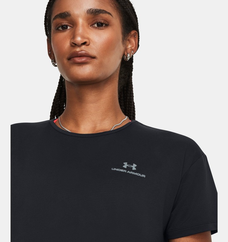 Koszulka do jogi i pilatesu z krótkimi rękawami Under Armour Vanish Energy - czarny