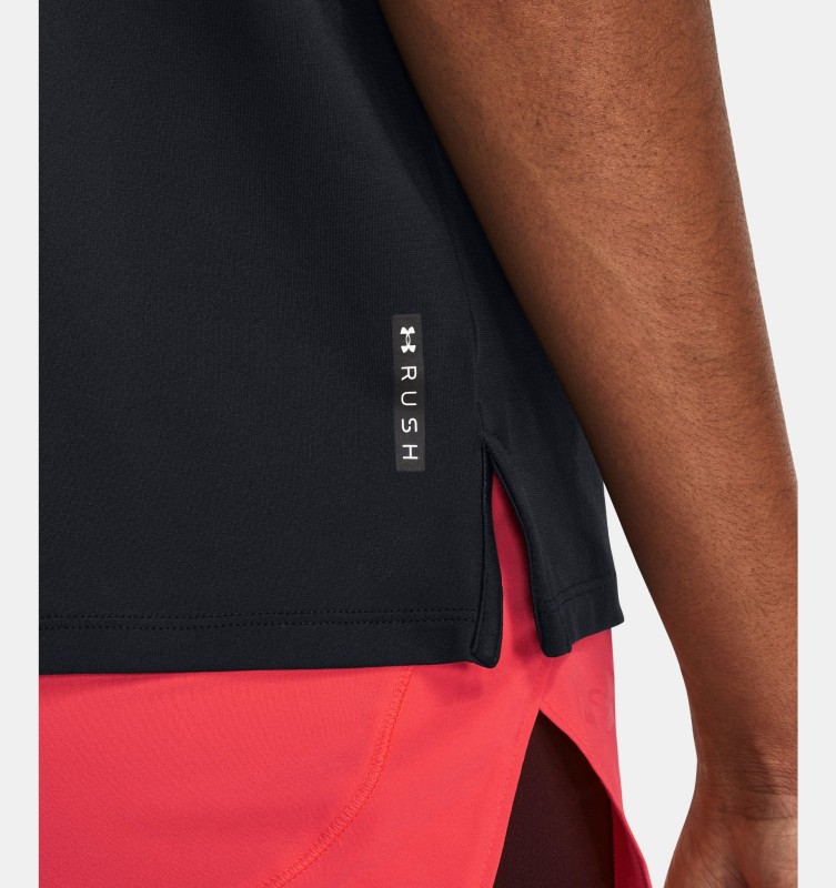 Koszulka do jogi i pilatesu z krótkimi rękawami Under Armour Vanish Energy - czarny