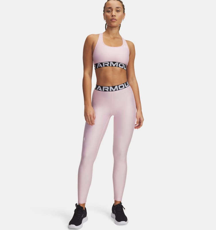 Legginsy do jogi i pilatesu damskie Under Armour HeatGear - różowy