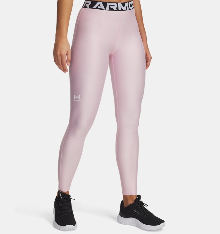 Legginsy do jogi i pilatesu damskie Under Armour HeatGear - różowy