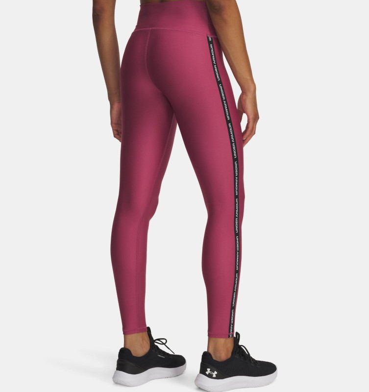 Legginsy do jogi i pilatesu z wysokim stanem Under Armour Tape – różowy