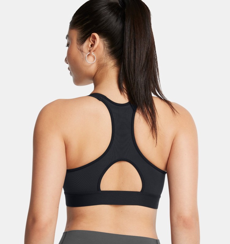 Biustonosz do jogi i pilatesu damski Under Armour High - czarny