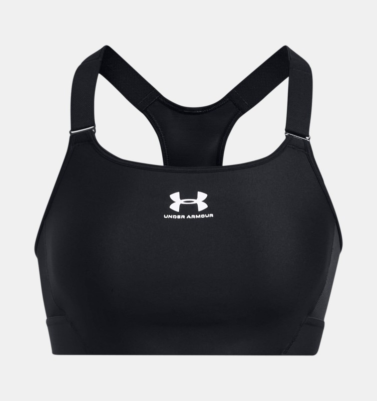 Biustonosz do jogi i pilatesu damski Under Armour High - czarny