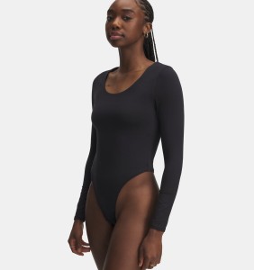 Body z długim rękawem Under Armour Motion - czarny
