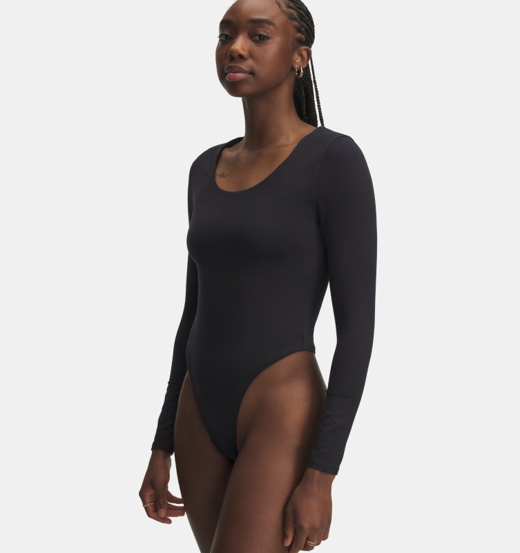 Body z długim rękawem Under Armour Motion - czarny