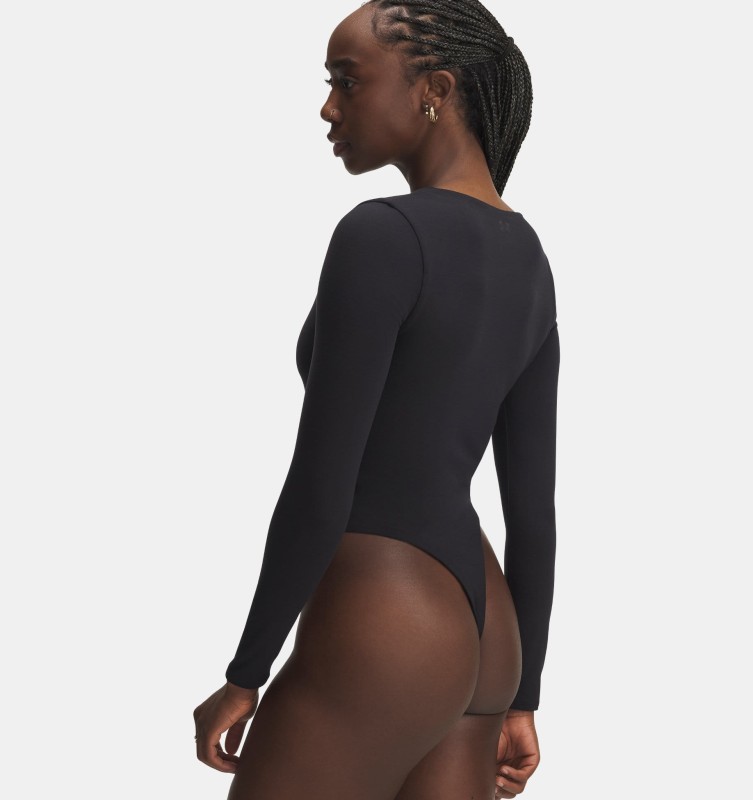 Body z długim rękawem Under Armour Motion - czarny
