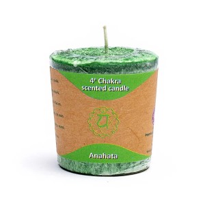 Świeca wotywna 4. czakra Anahata – Miłość