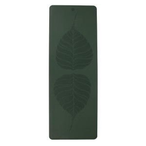 Mata do jogi Bodhi Phoenix 4mm Leaves - zielony