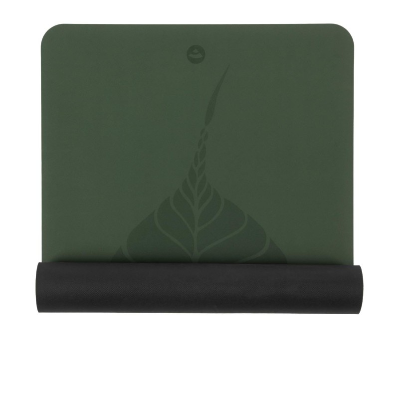 Mata do jogi Bodhi Phoenix 4mm Leaves - zielony