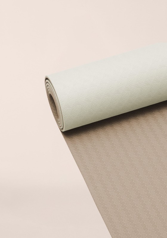 Mata do jogi Casall Yoga Mat Position 4mm - beżowy
