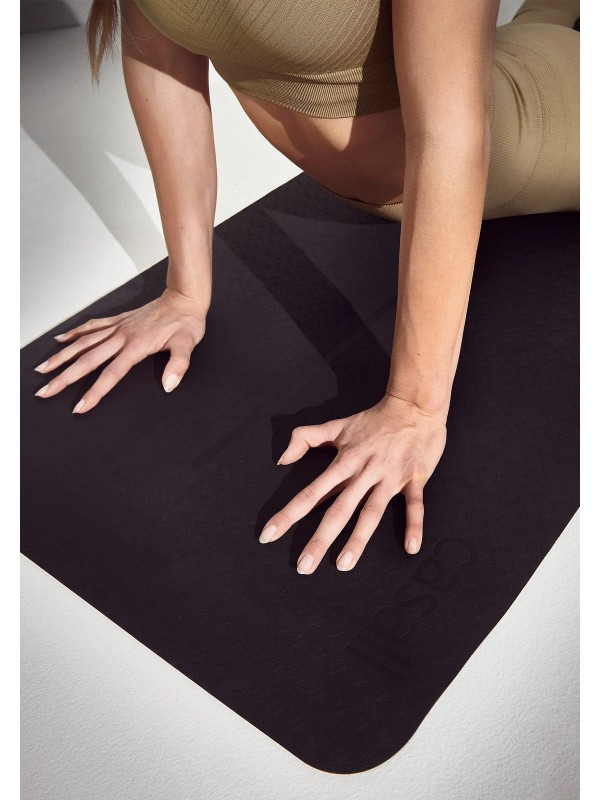 Mata do jogi Casall Yoga Mat Position 4mm - czarny