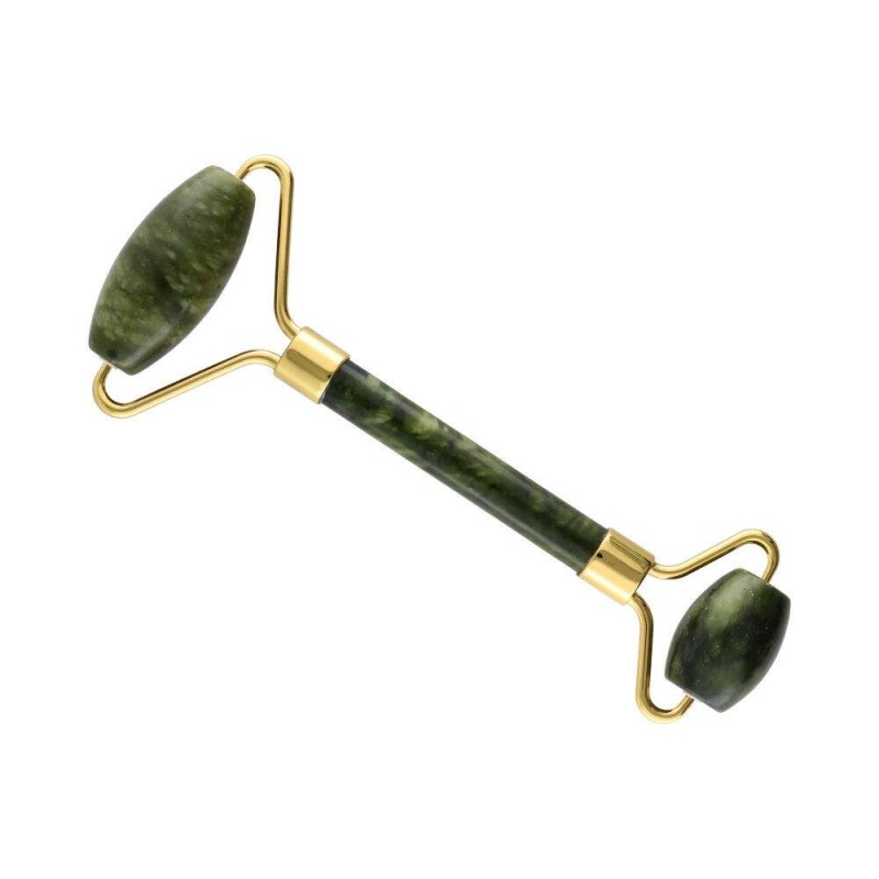 Roller do masażu twarzy jadeitowy